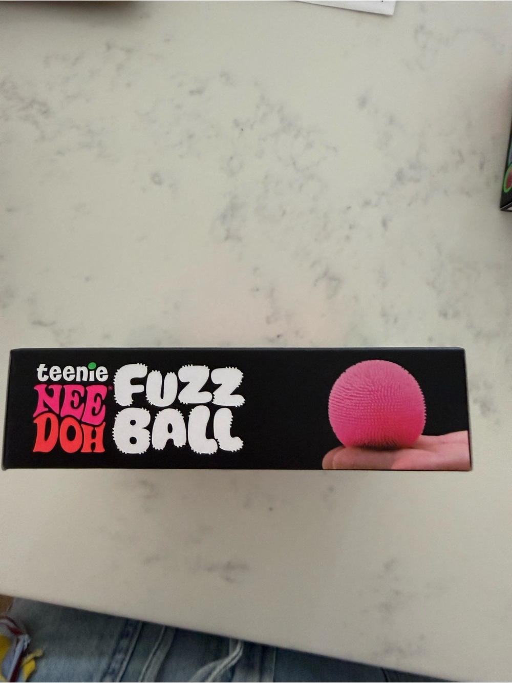 NeeDoh teenie Fuzz Ball Set - Green, Pink, Purple, Orange - Picture 3 of 3